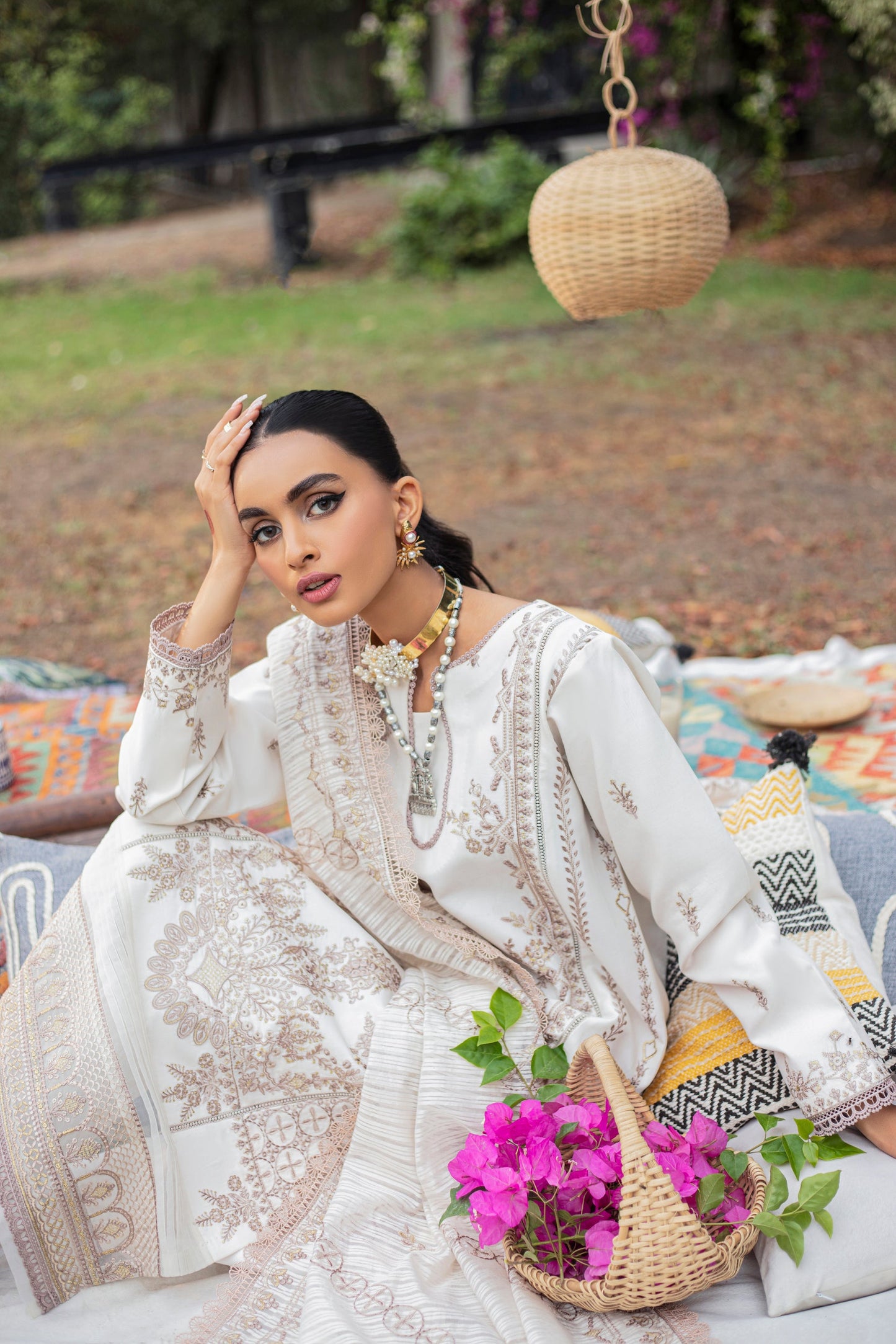 EE-8B | Florent Eid Edit 2 - Luxury Chikankari Collection 23