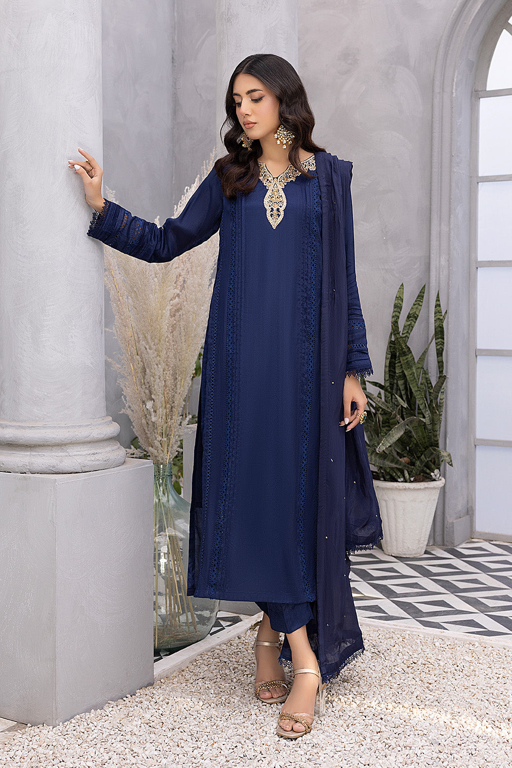 Ice Wave | Azure Ensembles Chiffon 3PCS 2023