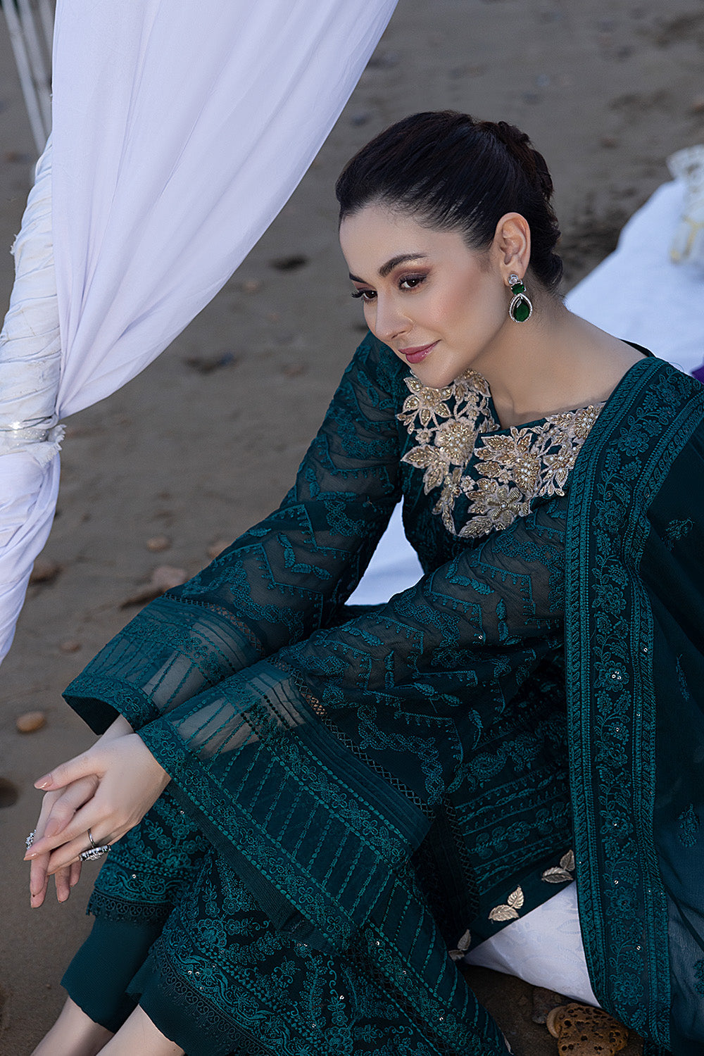 Jasper Shine | Azure Ensembles Chiffon 3PCS 2023