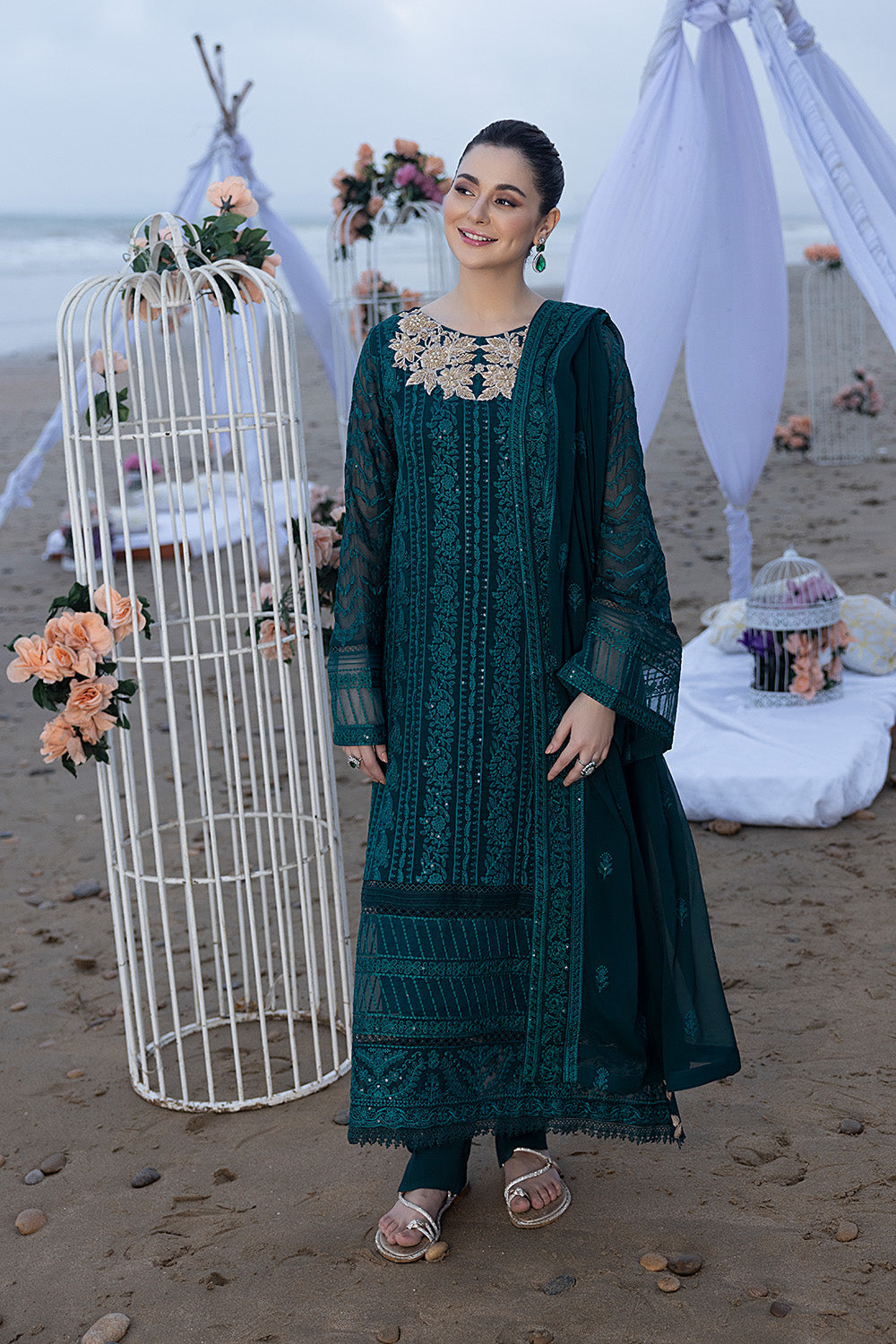 Jasper Shine | Azure Ensembles Chiffon 3PCS 2023