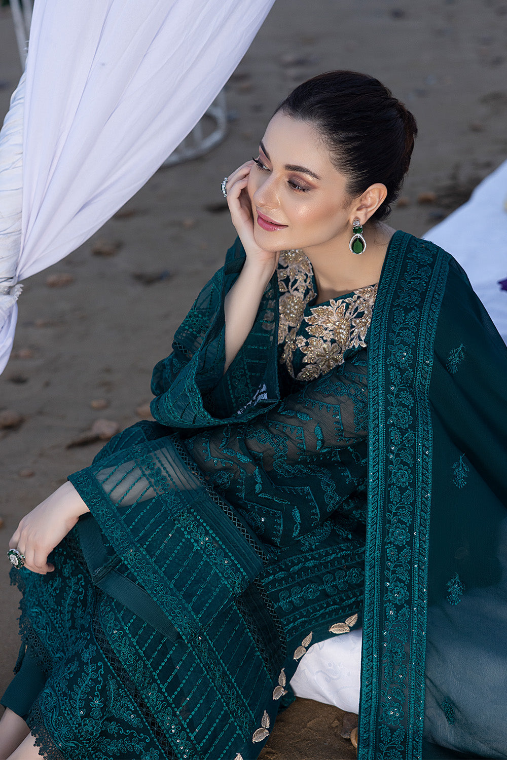 Jasper Shine | Azure Ensembles Chiffon 3PCS 2023