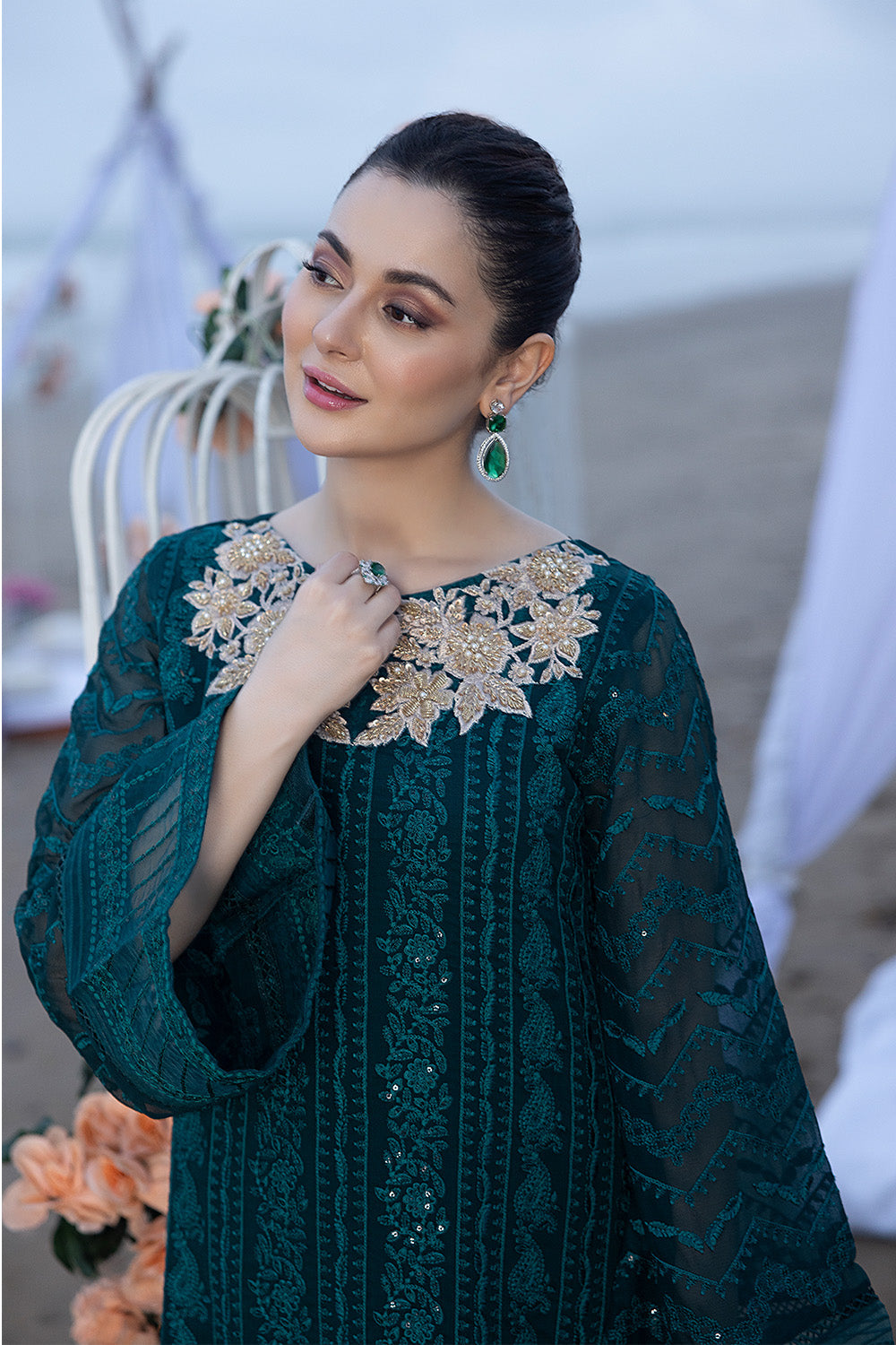 Jasper Shine | Azure Ensembles Chiffon 3PCS 2023