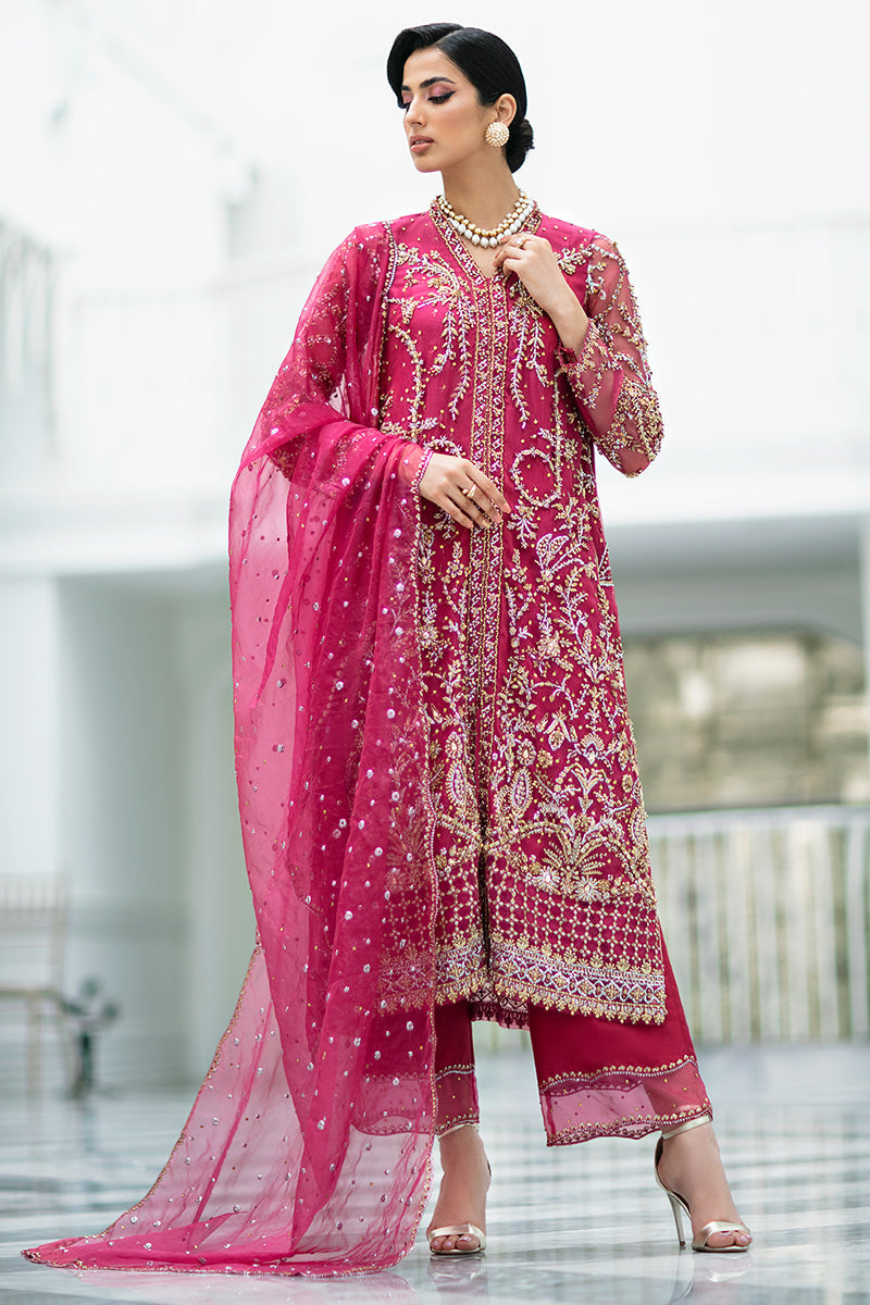 Elania | Mushq Tuscany RTW Luxury Formals 2022 | Stitched Luxury Organza Suits