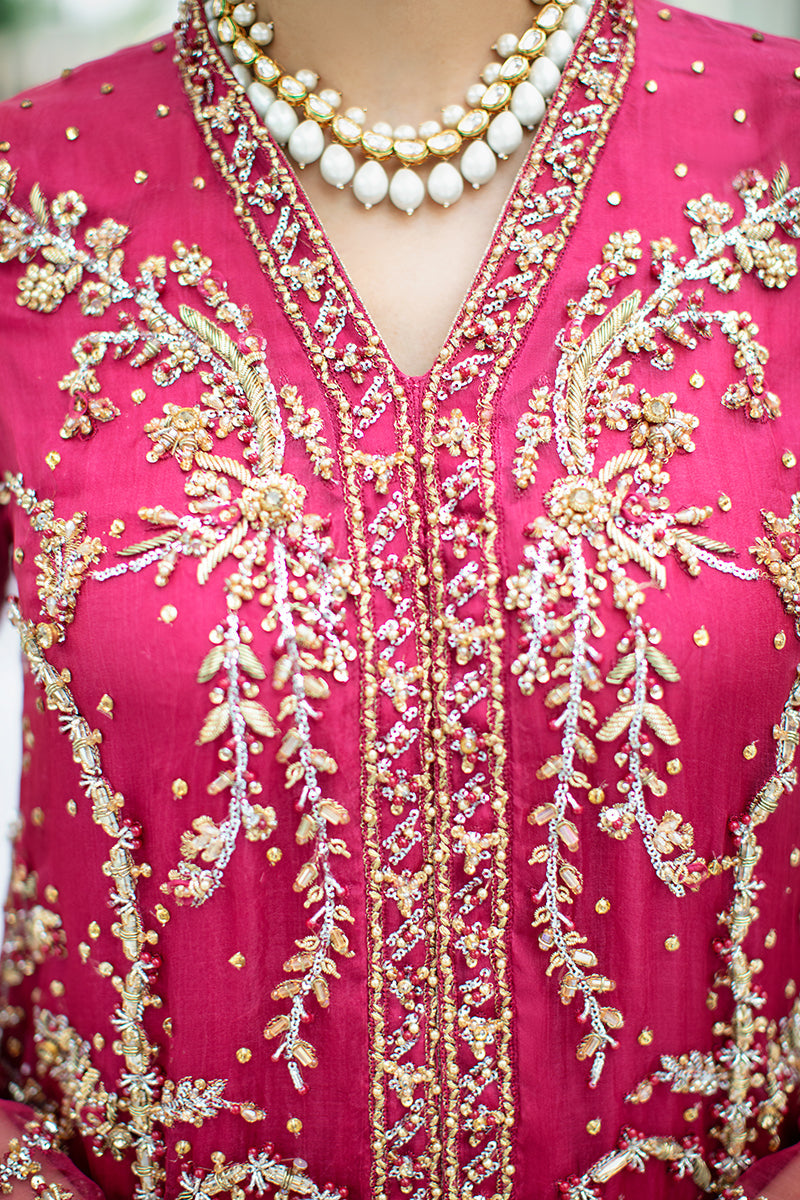 Elania | Mushq Tuscany RTW Luxury Formals 2022 | Stitched Luxury Organza Suits
