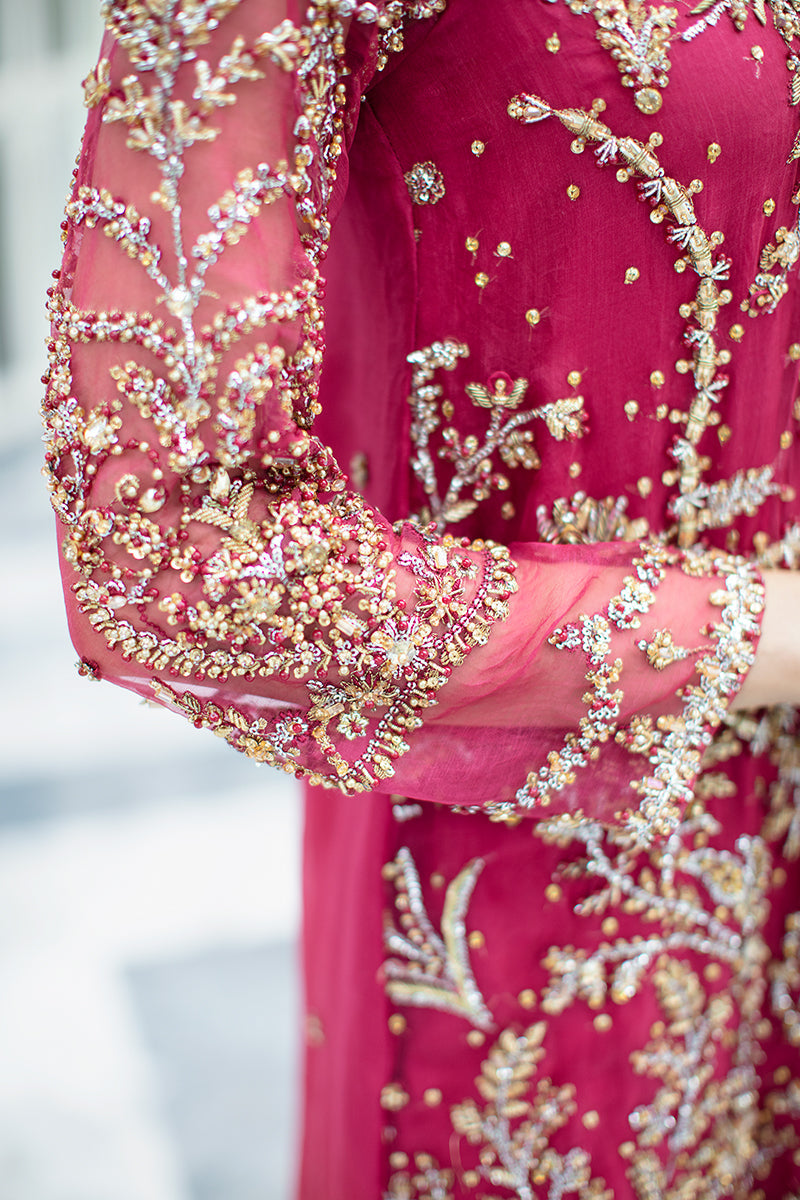 Elania | Mushq Tuscany RTW Luxury Formals 2022 | Stitched Luxury Organza Suits