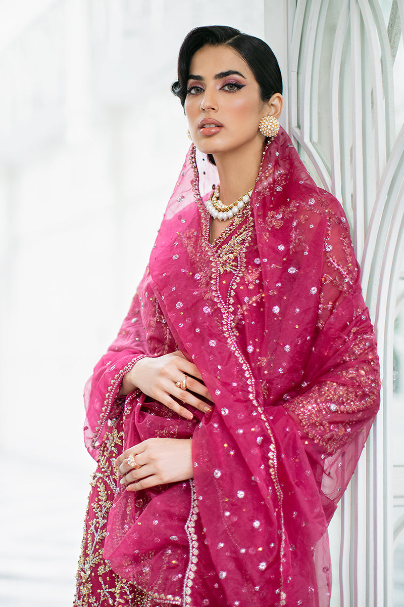 Elania | Mushq Tuscany RTW Luxury Formals 2022 | Stitched Luxury Organza Suits