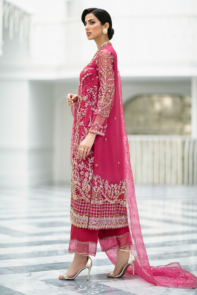 Elania | Mushq Tuscany RTW Luxury Formals 2022 | Stitched Luxury Organza Suits