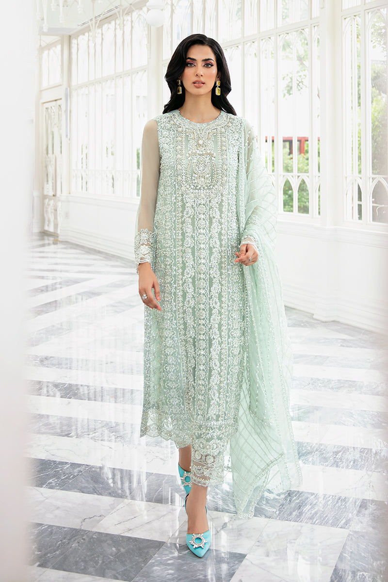 Liana | Mushq Tuscany RTW Luxury Formals 2022 | Stitched Luxury Organza Suits