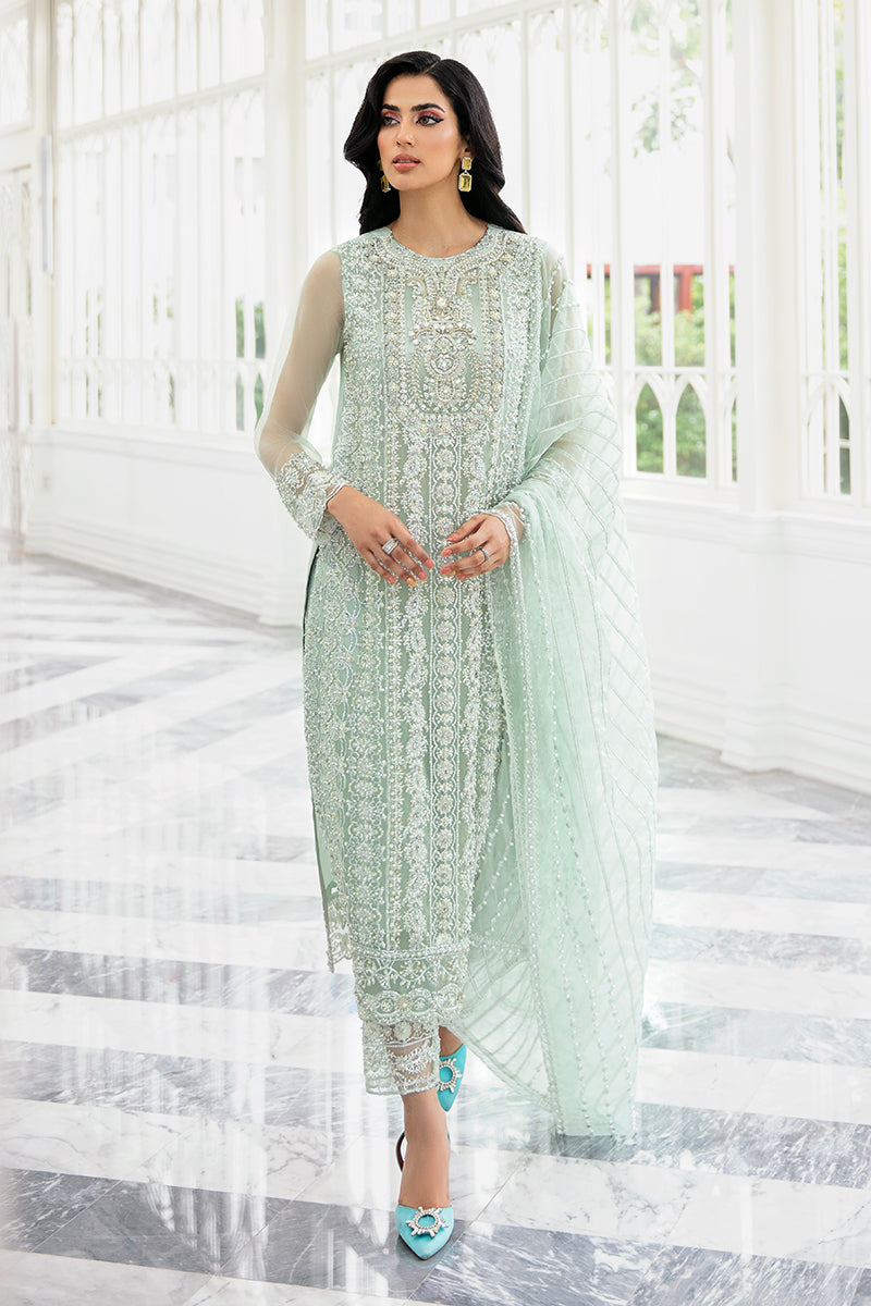 Liana | Mushq Tuscany RTW Luxury Formals 2022 | Stitched Luxury Organza Suits