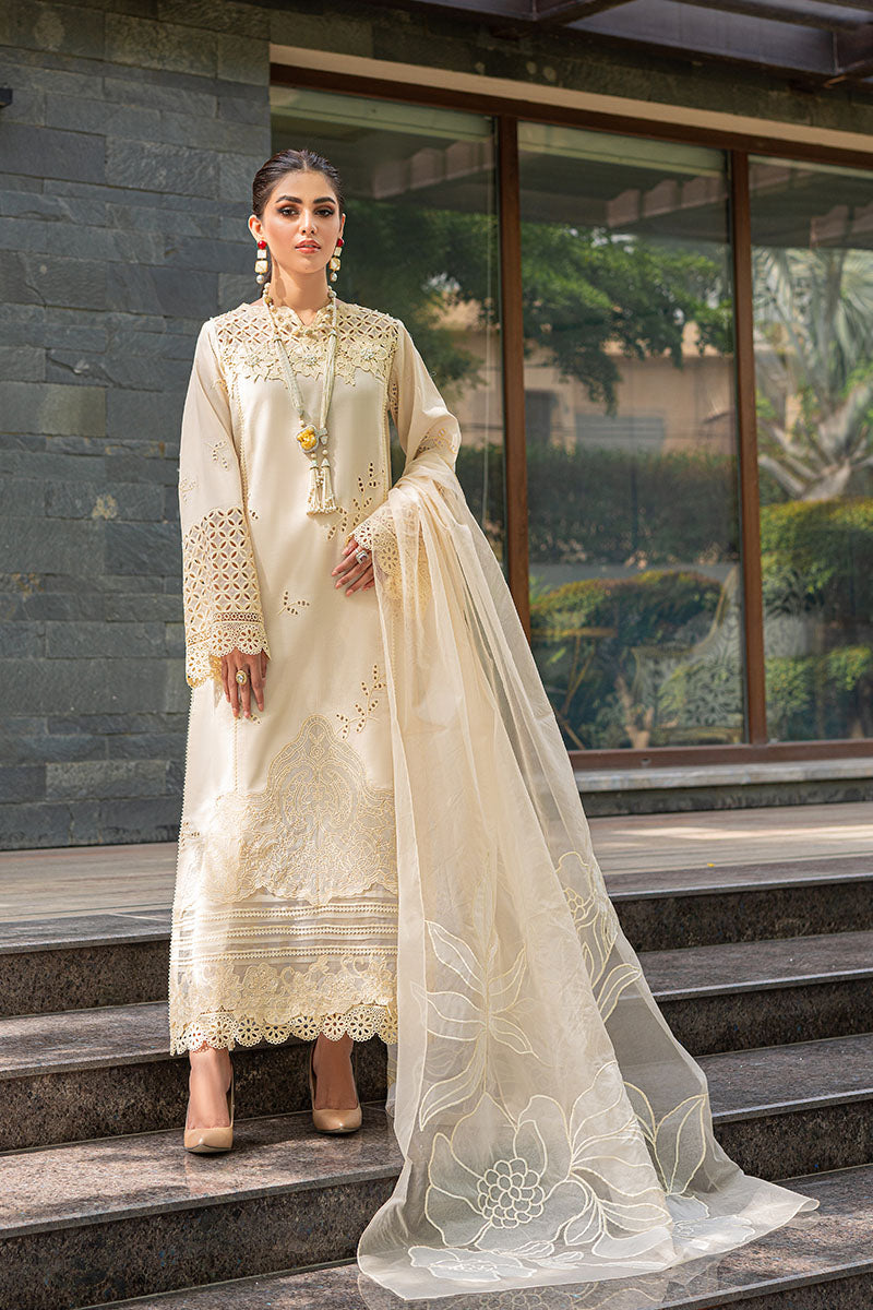 Cream Blush | Mushq Maison Pret Collection 2022 | Stitched Ready to Wear Lawn Suits