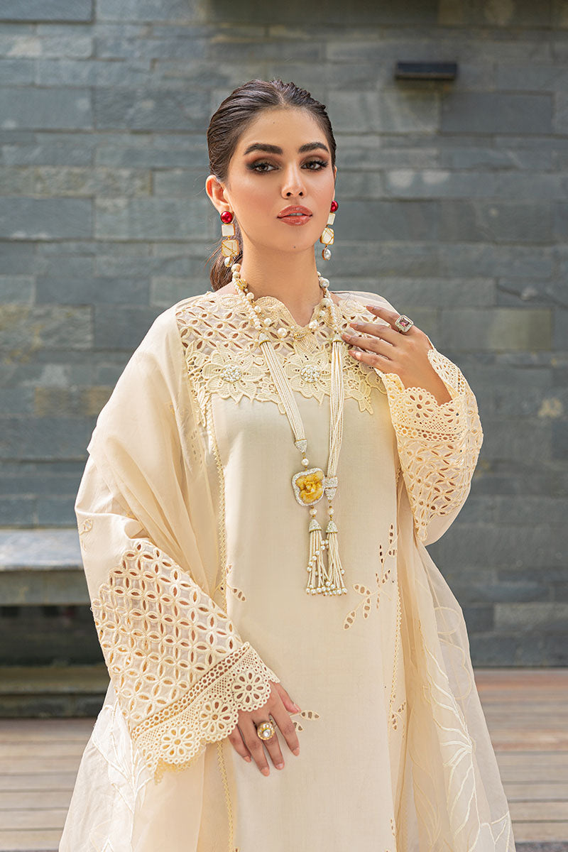 Cream Blush | Mushq Maison Pret Collection 2022 | Stitched Ready to Wear Lawn Suits