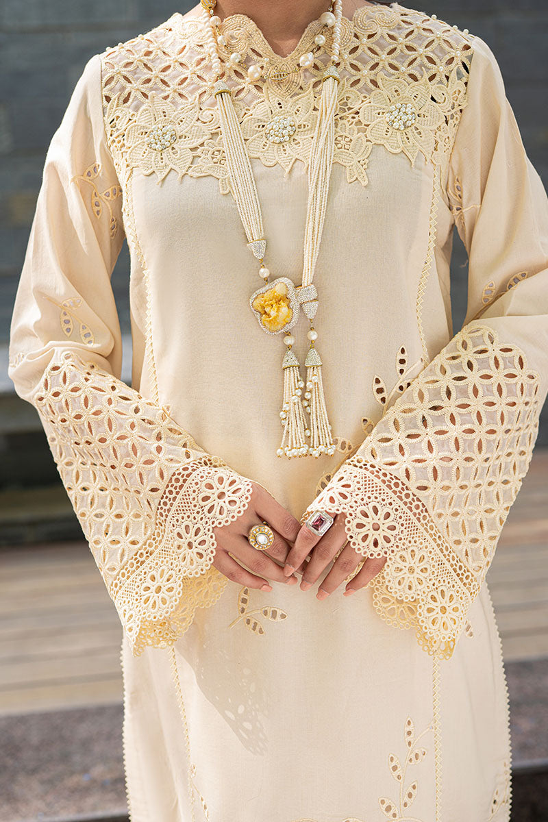 Cream Blush | Mushq Maison Pret Collection 2022 | Stitched Ready to Wear Lawn Suits