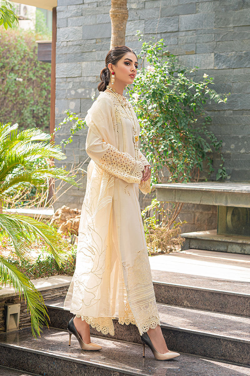Cream Blush | Mushq Maison Pret Collection 2022 | Stitched Ready to Wear Lawn Suits