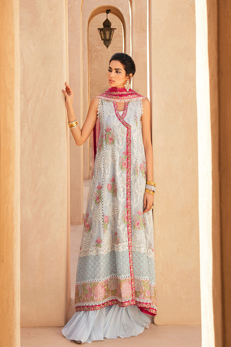 Sahil | Mushq Kahani Luxury Chikankari Lawn Collection 2022 | Unstitched Embroidered Lawn Suits