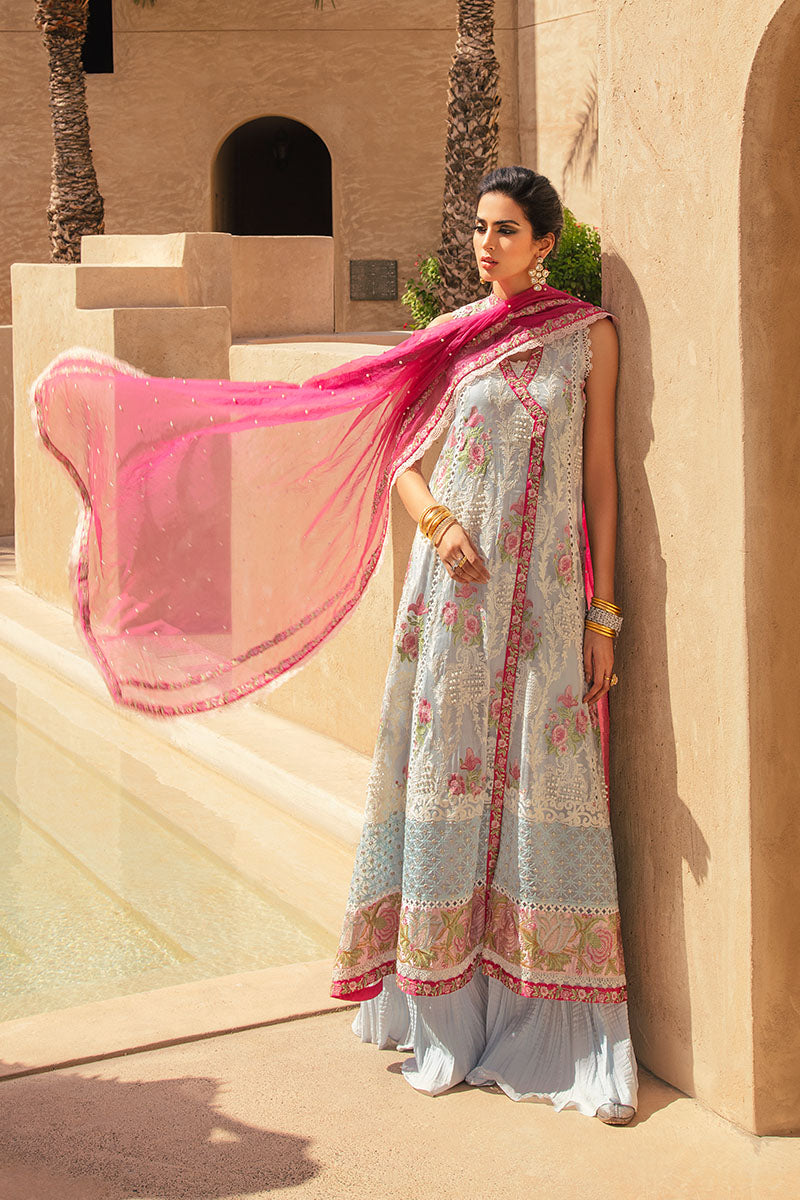 Sahil | Mushq Kahani Luxury Chikankari Lawn Collection 2022 | Unstitched Embroidered Lawn Suits