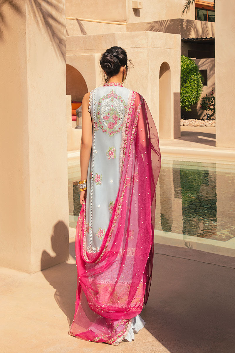 Sahil | Mushq Kahani Luxury Chikankari Lawn Collection 2022 | Unstitched Embroidered Lawn Suits