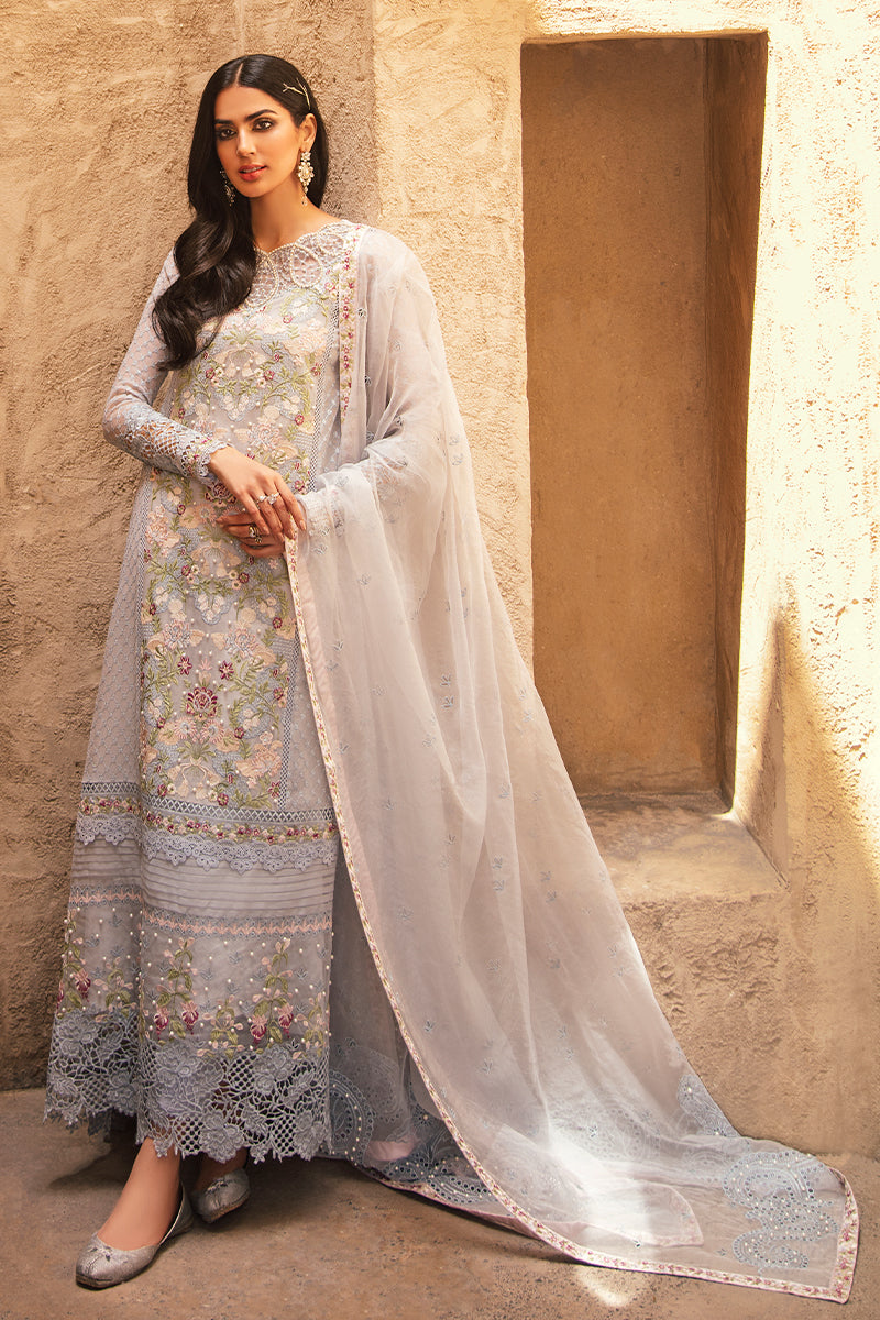 Chandi | Mushq Kahani Luxury Chikankari Lawn Collection 2022 | Unstitched Embroidered Lawn Suits