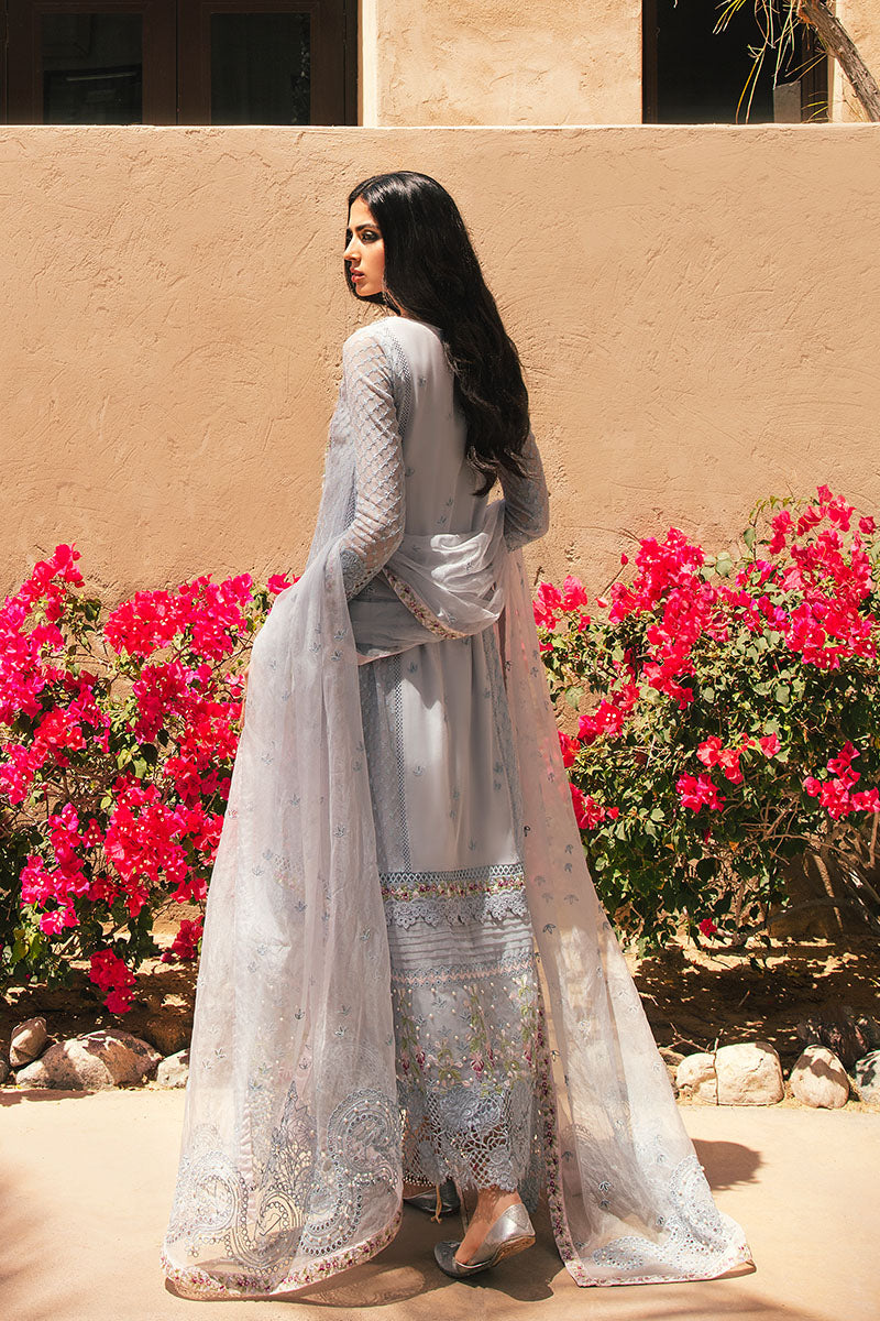 Chandi | Mushq Kahani Luxury Chikankari Lawn Collection 2022 | Unstitched Embroidered Lawn Suits