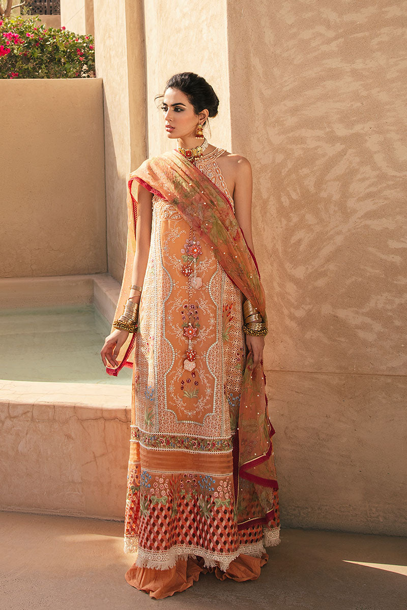 Ulfat | Mushq Kahani Luxury Chikankari Lawn Collection 2022 | Unstitched Embroidered Lawn Suits