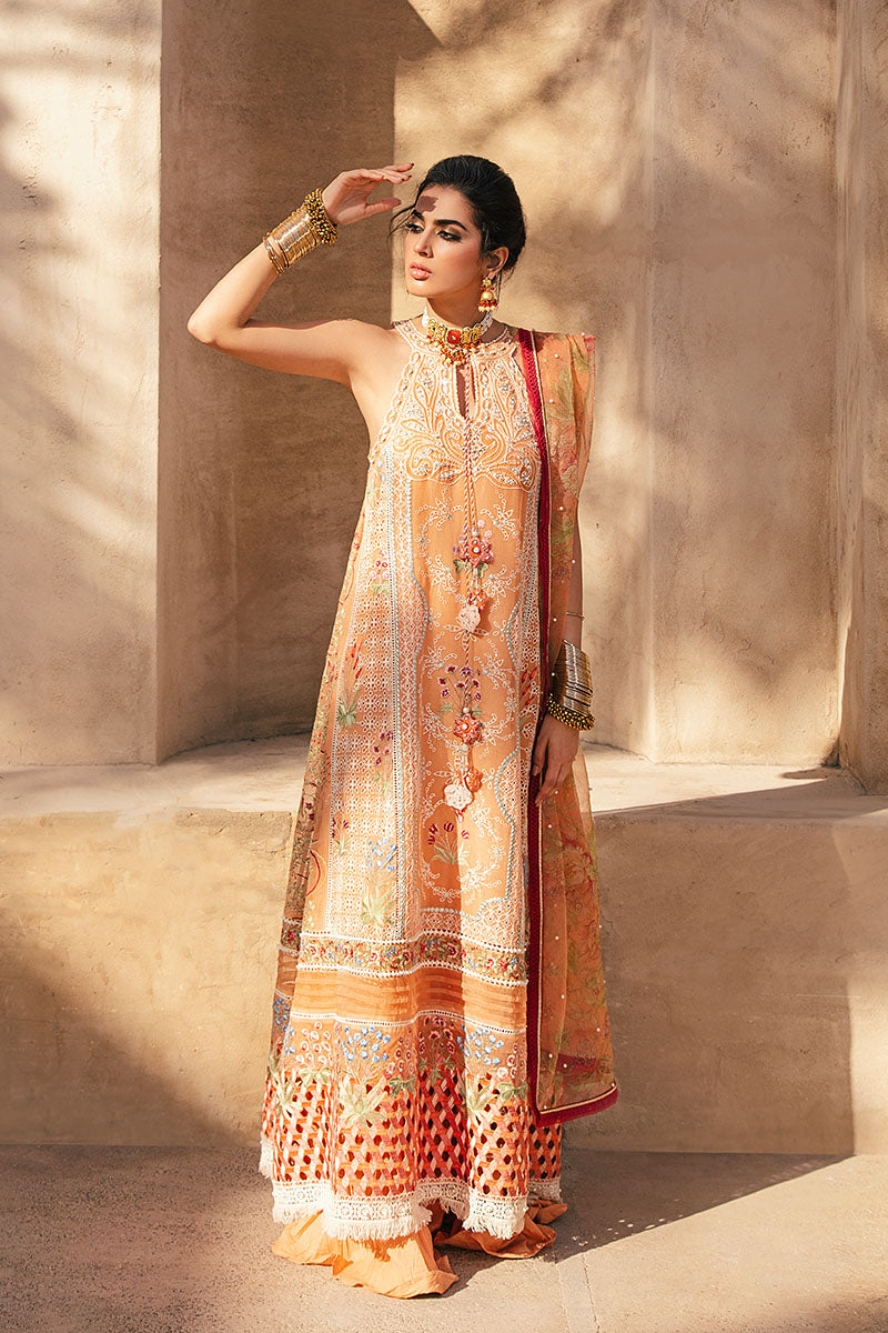 Ulfat | Mushq Kahani Luxury Chikankari Lawn Collection 2022 | Unstitched Embroidered Lawn Suits