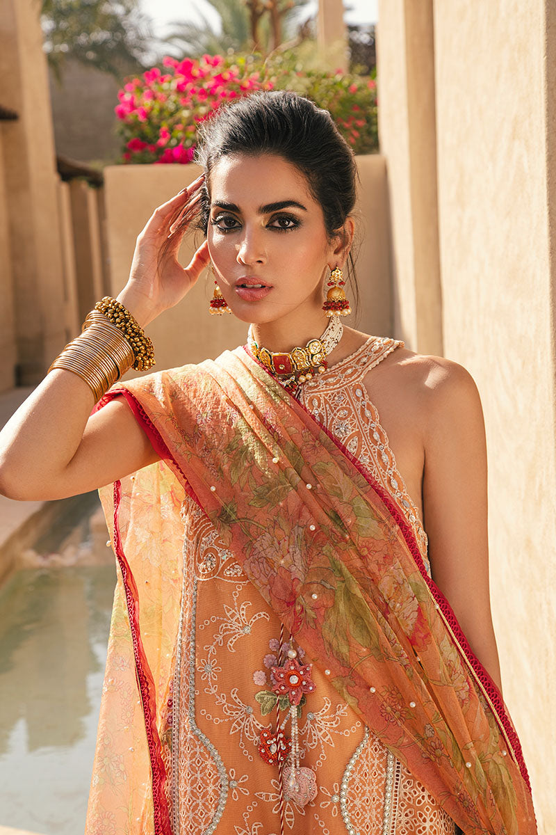 Ulfat | Mushq Kahani Luxury Chikankari Lawn Collection 2022 | Unstitched Embroidered Lawn Suits