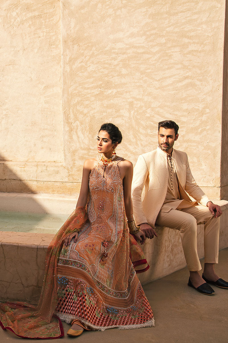 Ulfat | Mushq Kahani Luxury Chikankari Lawn Collection 2022 | Unstitched Embroidered Lawn Suits