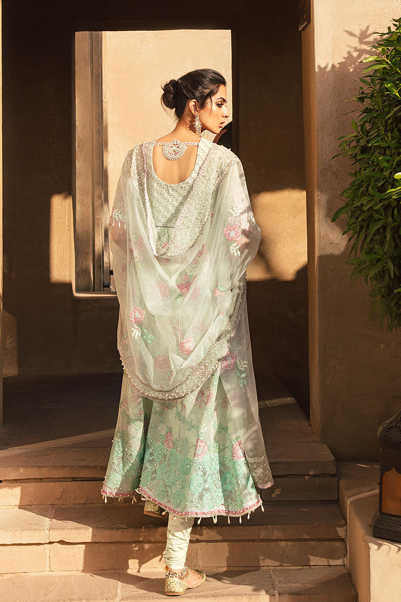 Nermin | Mushq Kahani Luxury Chikankari Lawn Collection 2022 | Unstitched Embroidered Lawn Suits