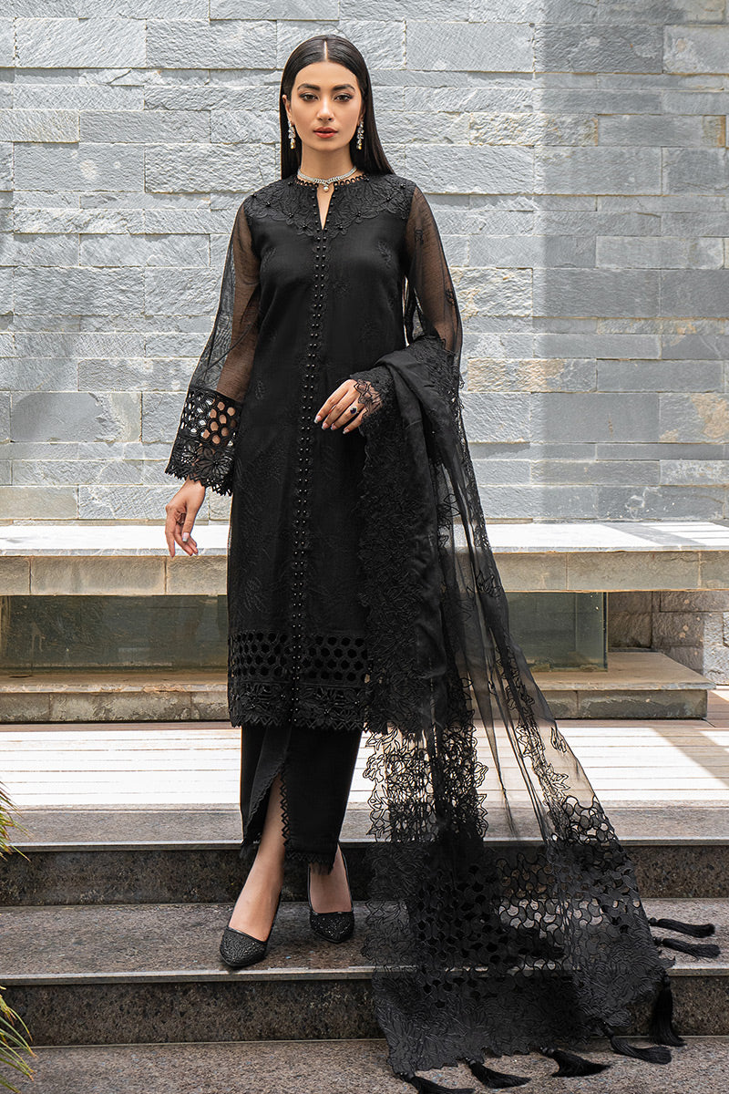 Riya MMC22-03 | Mushq Zeenat Casual Pret Collection 2022 | Ready to Wear Cotton Net Suits