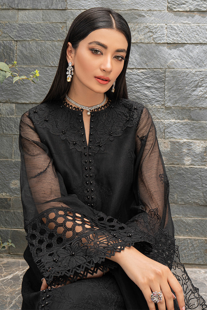 Riya MMC22-03 | Mushq Zeenat Casual Pret Collection 2022 | Ready to Wear Cotton Net Suits