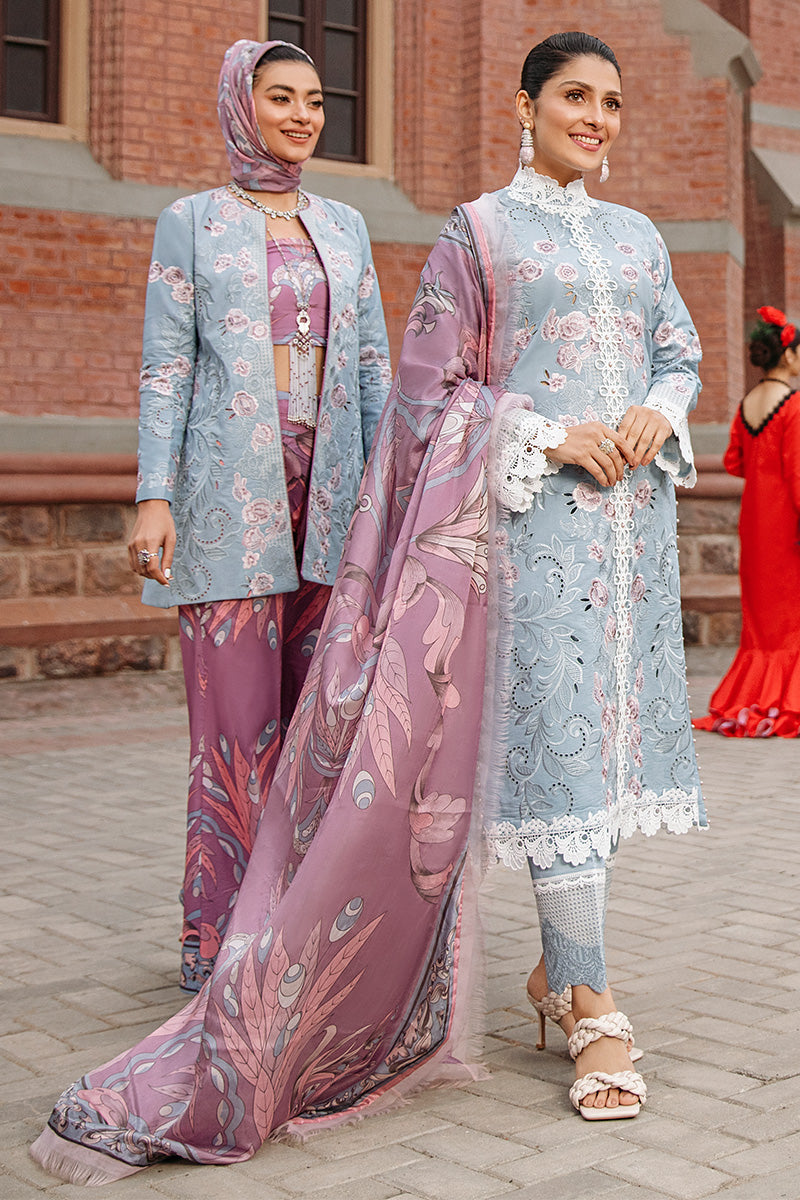 CAROLINA | Mushq Festival De Verano Spring '22 Collection | Unstitched Embroidered Luxury Lawn Suita