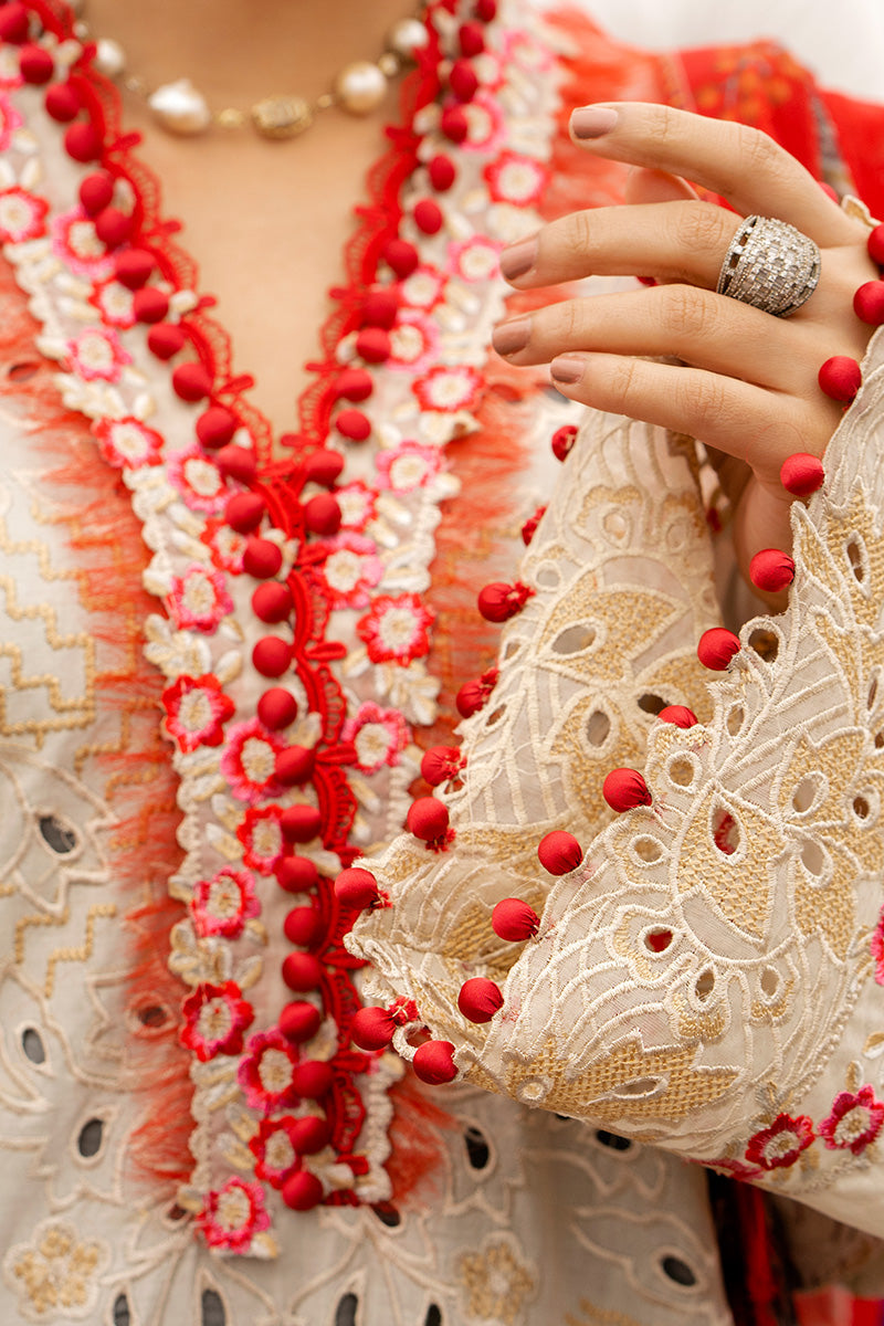 ALBA | Mushq Festival De Verano Spring '22 Collection | Unstitched Embroidered Luxury Lawn Suita