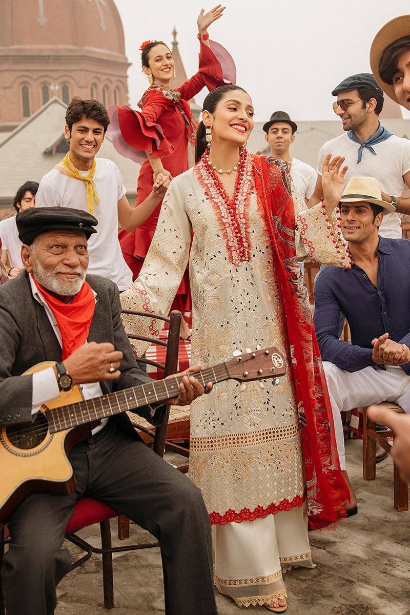 ALBA | Mushq Festival De Verano Spring '22 Collection | Unstitched Embroidered Luxury Lawn Suita