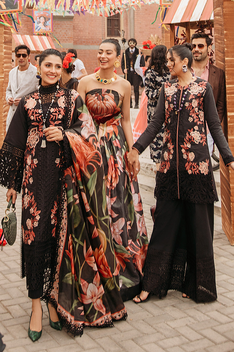 ROSA | Mushq Festival De Verano Spring '22 Collection | Unstitched Embroidered Luxury Lawn Suita
