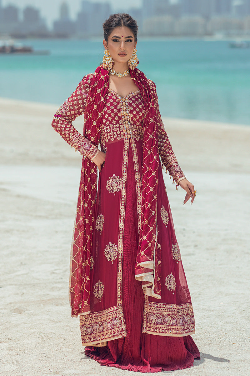 CABARET | Mushq Monsoon Wedding Luxury Chiffon Collection 2022 | Unstitched Embroidered Chiffon Suits