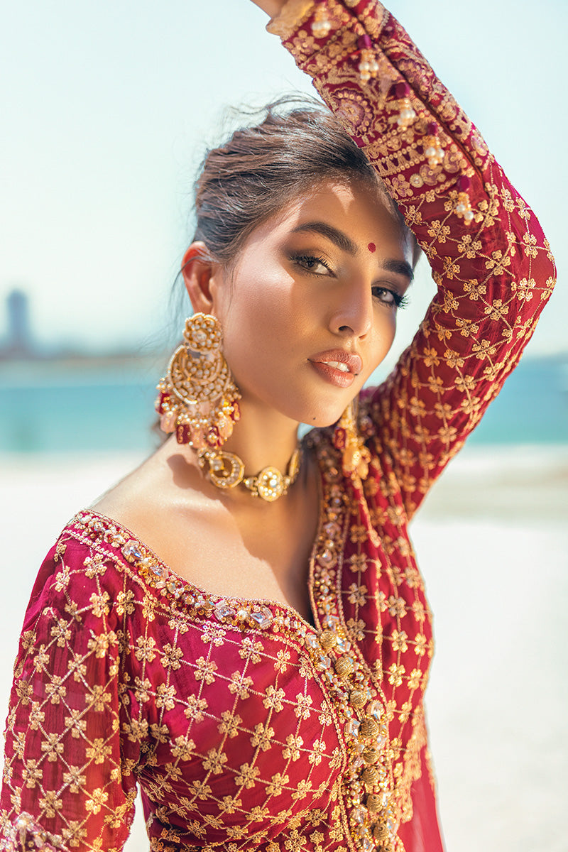 CABARET | Mushq Monsoon Wedding Luxury Chiffon Collection 2022 | Unstitched Embroidered Chiffon Suits