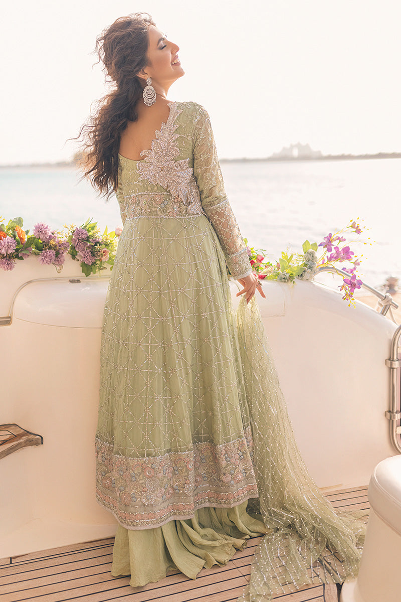 MIZZLE | Mushq Monsoon Wedding Luxury Chiffon Collection 2022 | Unstitched Embroidered Chiffon Suits