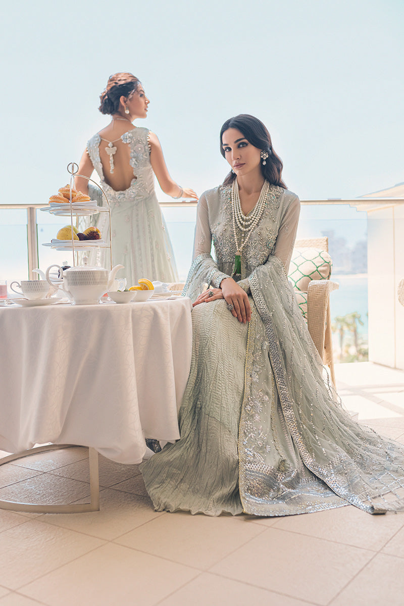 SCOTCH MIST | Mushq Monsoon Wedding Luxury Chiffon Collection 2022 | Unstitched Embroidered Chiffon Suits