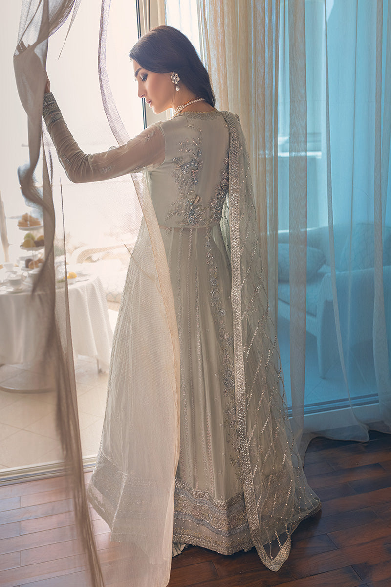 SCOTCH MIST | Mushq Monsoon Wedding Luxury Chiffon Collection 2022 | Unstitched Embroidered Chiffon Suits
