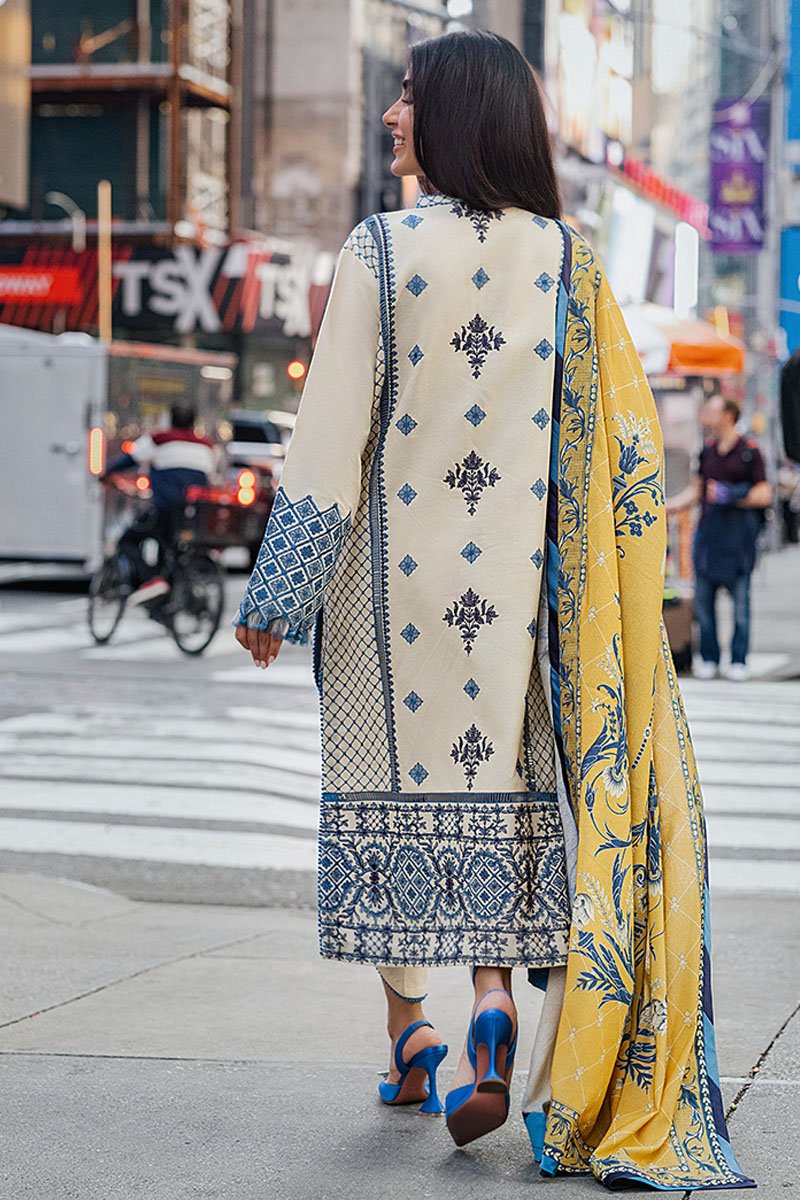 CHELSEA | Mushq Broadway Winter Edit’21 | Unstitched Embroidered Khaddar Suits