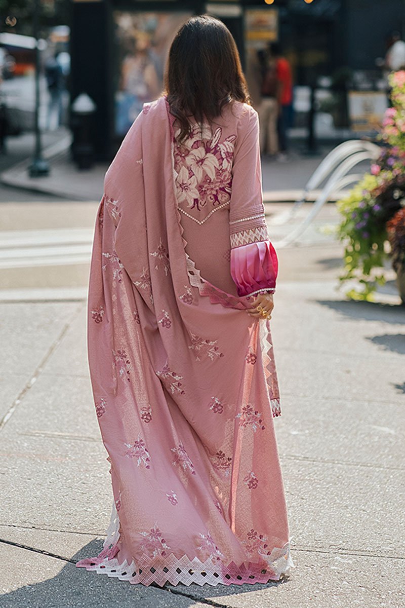 BLUSH | Mushq Broadway Winter Edit’21 | Unstitched Embroidered Khaddar Suits