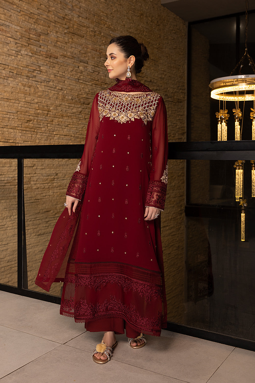 Mookaite | Azure Ensembles Chiffon 3PCS 2023