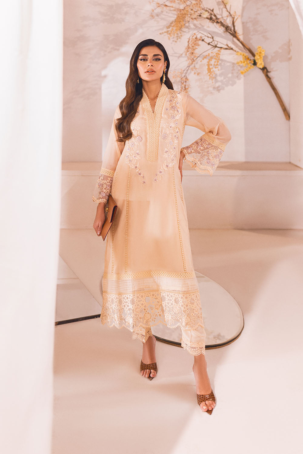 Morning Haze | Azure Ensembles Chiffon 3PCS 2023