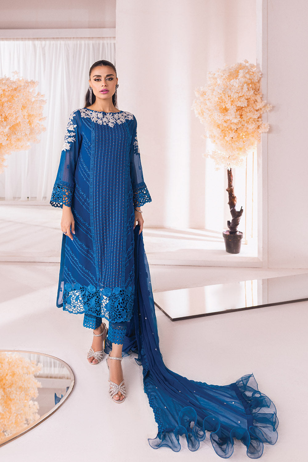 Mystic Jewel | Azure Ensembles Chiffon 3PCS 2023