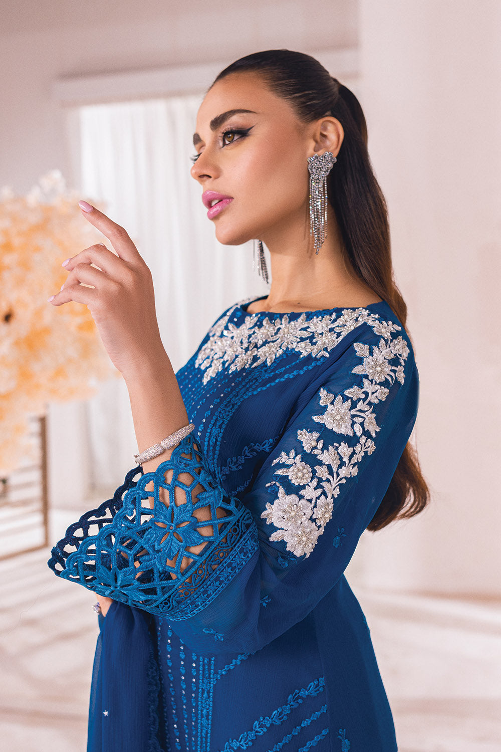 Mystic Jewel | Azure Ensembles Chiffon 3PCS 2023