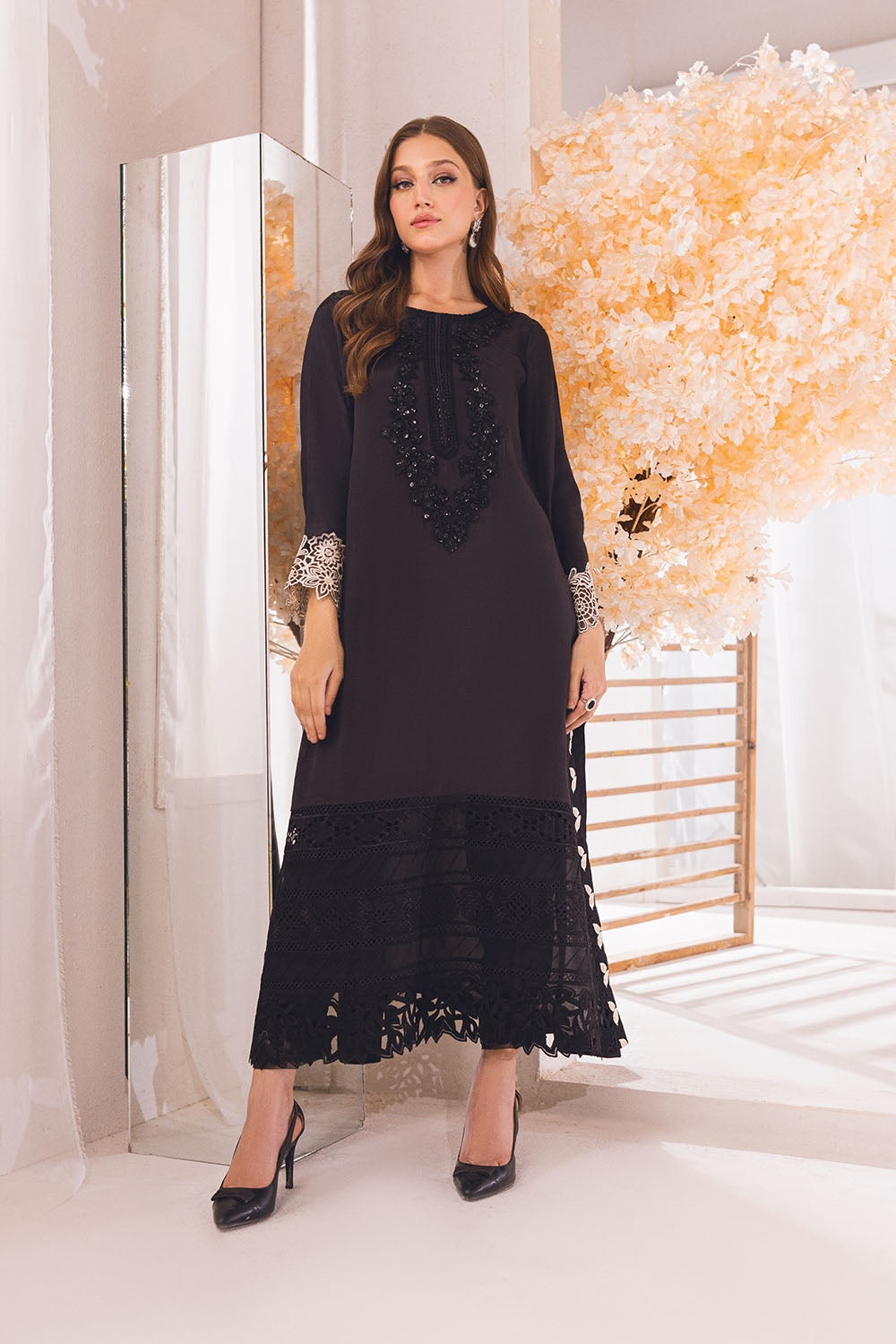 Onyx Aura | Azure Ensembles Chiffon 3PCS 2023