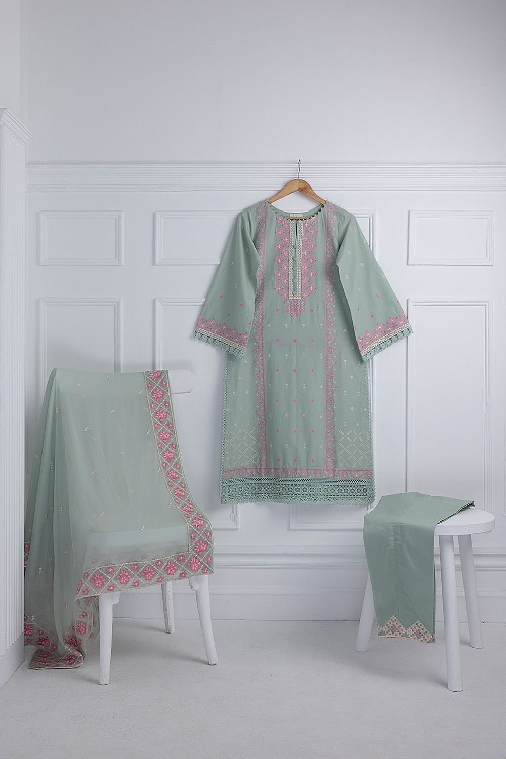 Opal Dew | Azure Ensembles Chiffon 3PCS 2023