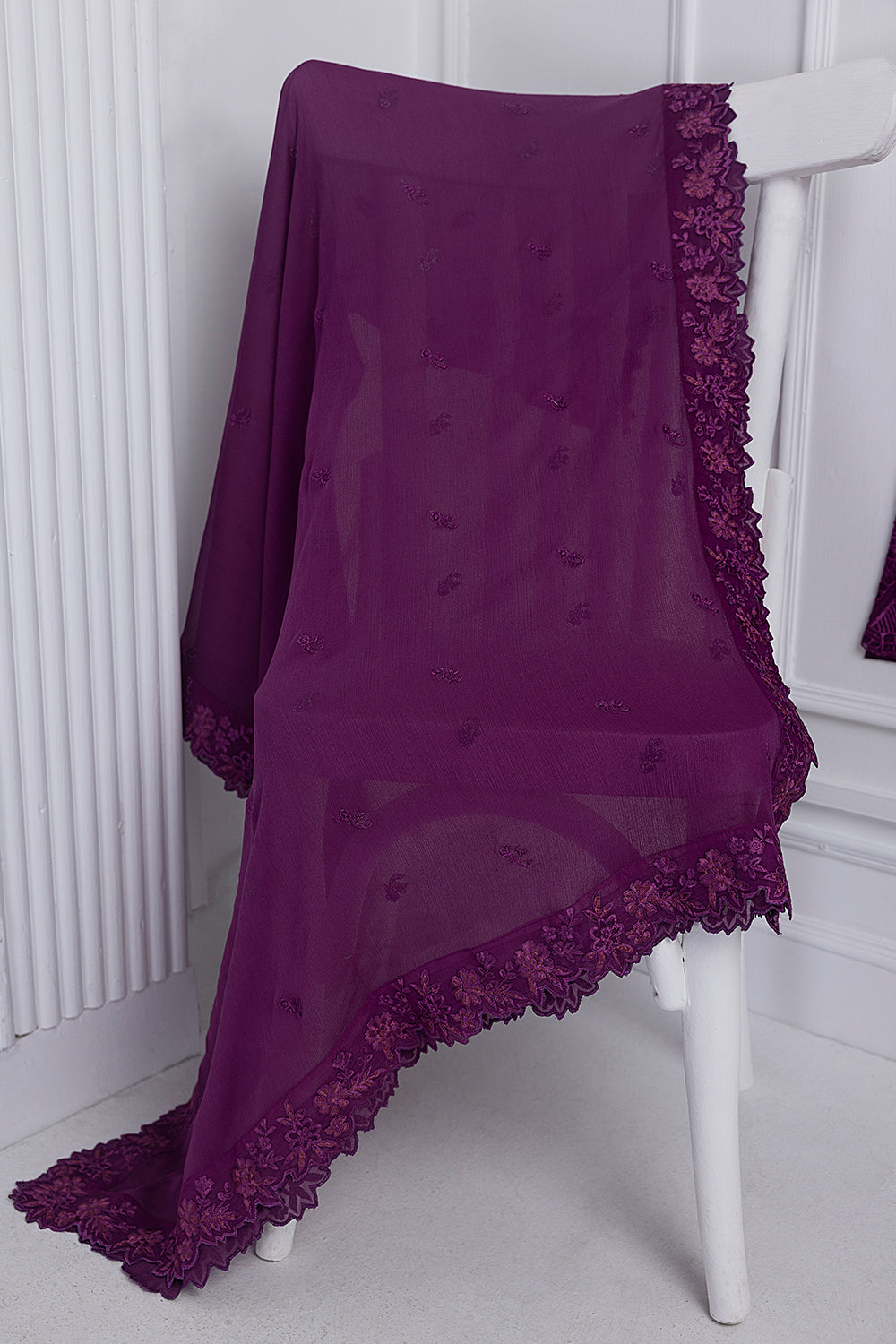 Orchid Crush | Azure Ensembles Chiffon 3PCS 2023