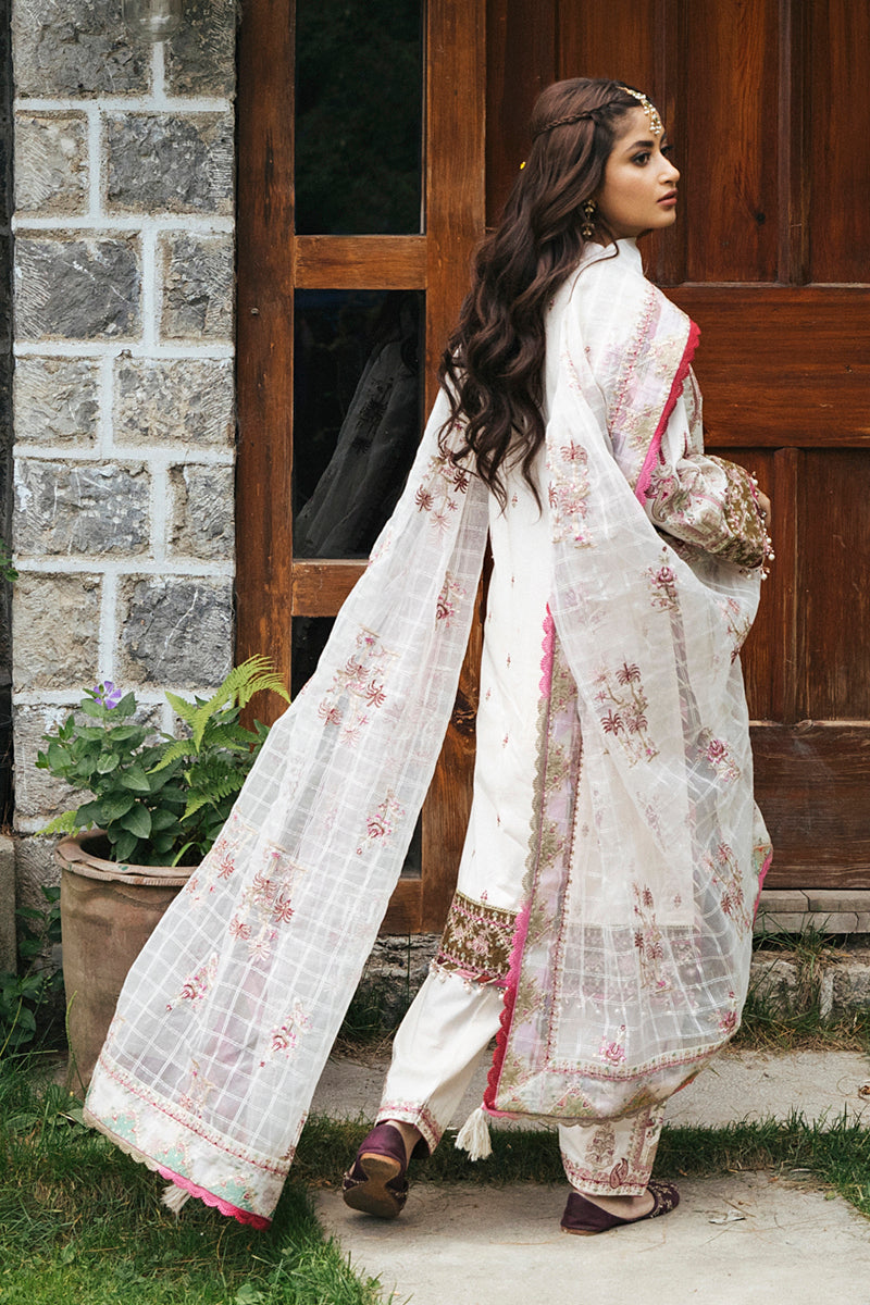 EB-02 SELAH | Qalamkar Rahi Luxury Festive Collection 2022 | Unstitched Embroidered Lawn Suits
