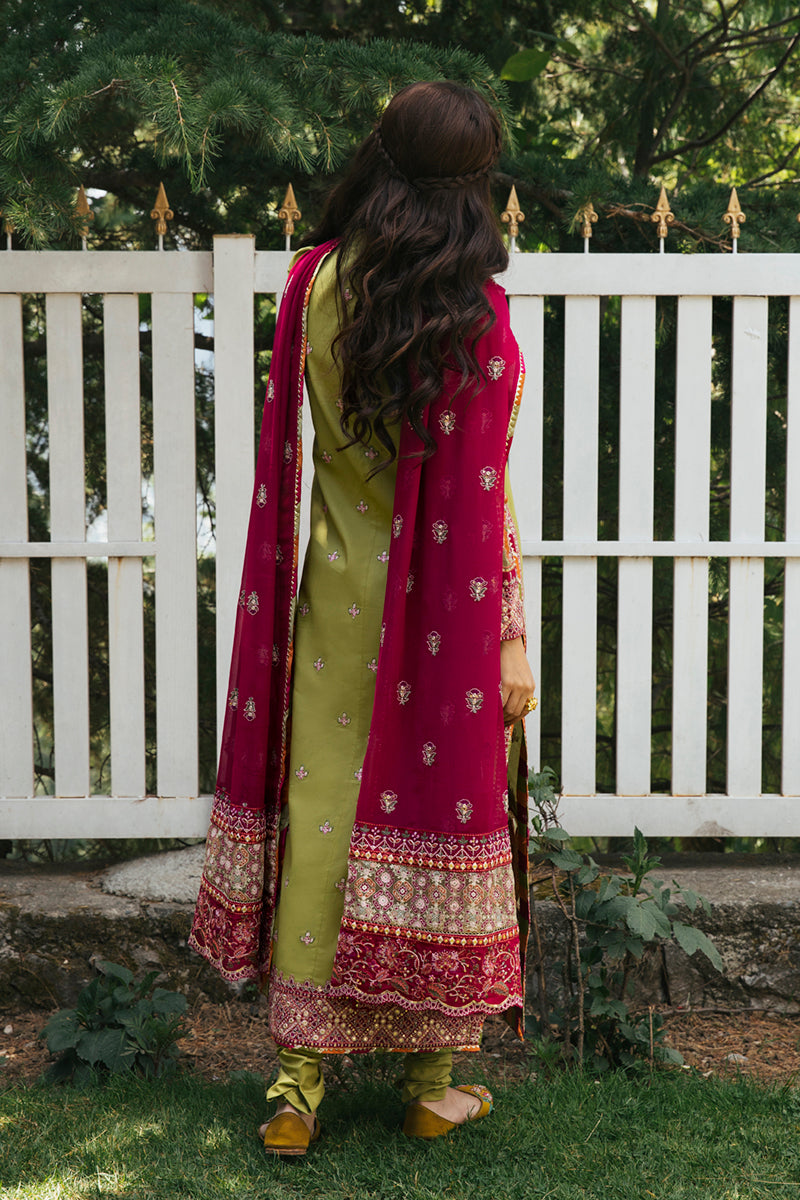 EB-10 MYLA | Qalamkar Rahi Luxury Festive Collection 2022 | Unstitched Embroidered Lawn Suits
