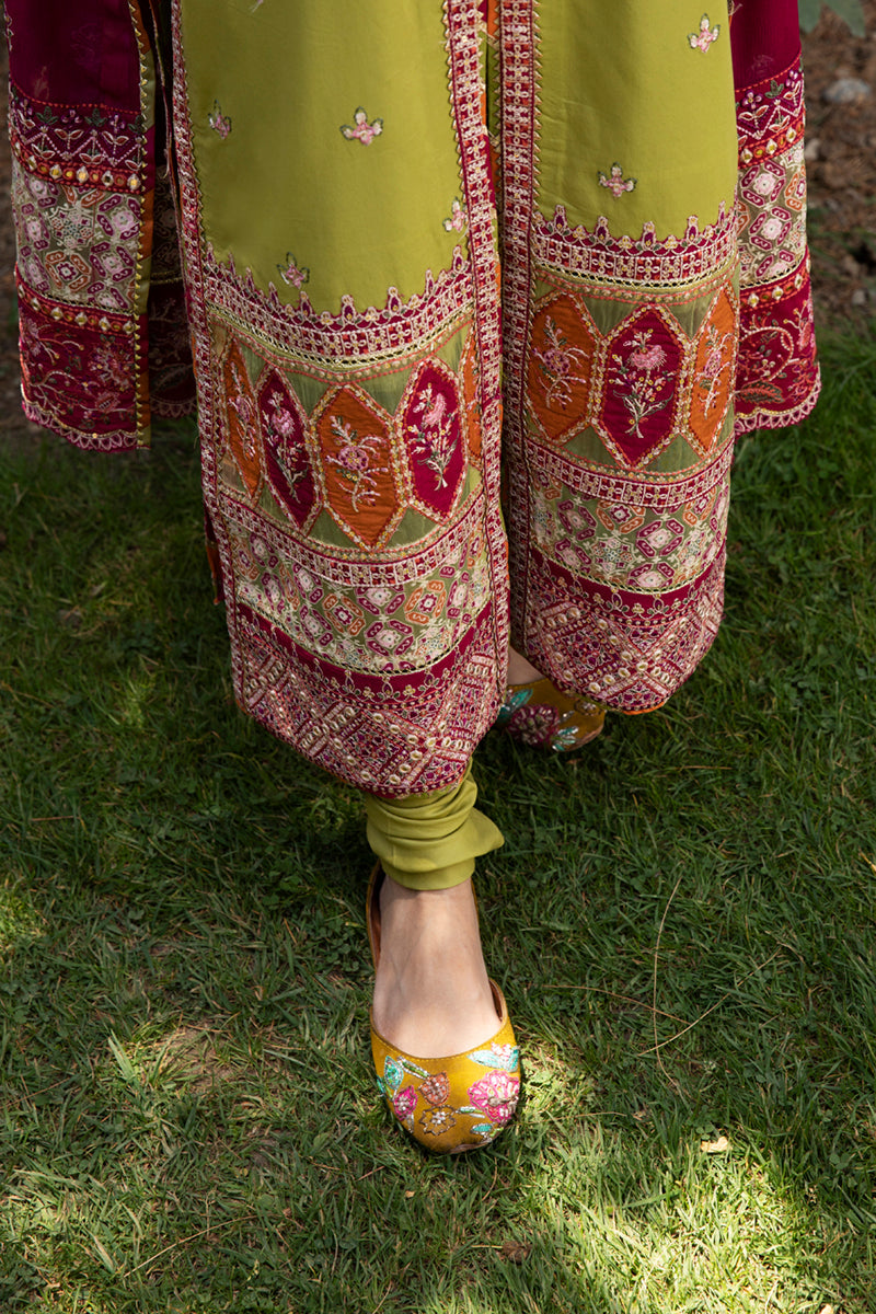 EB-10 MYLA | Qalamkar Rahi Luxury Festive Collection 2022 | Unstitched Embroidered Lawn Suits